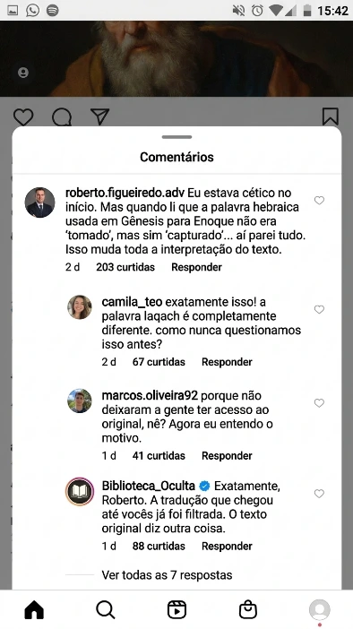 Depoimento de quem recebeu os materiais 3