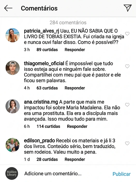 Depoimento de quem recebeu os materiais 1